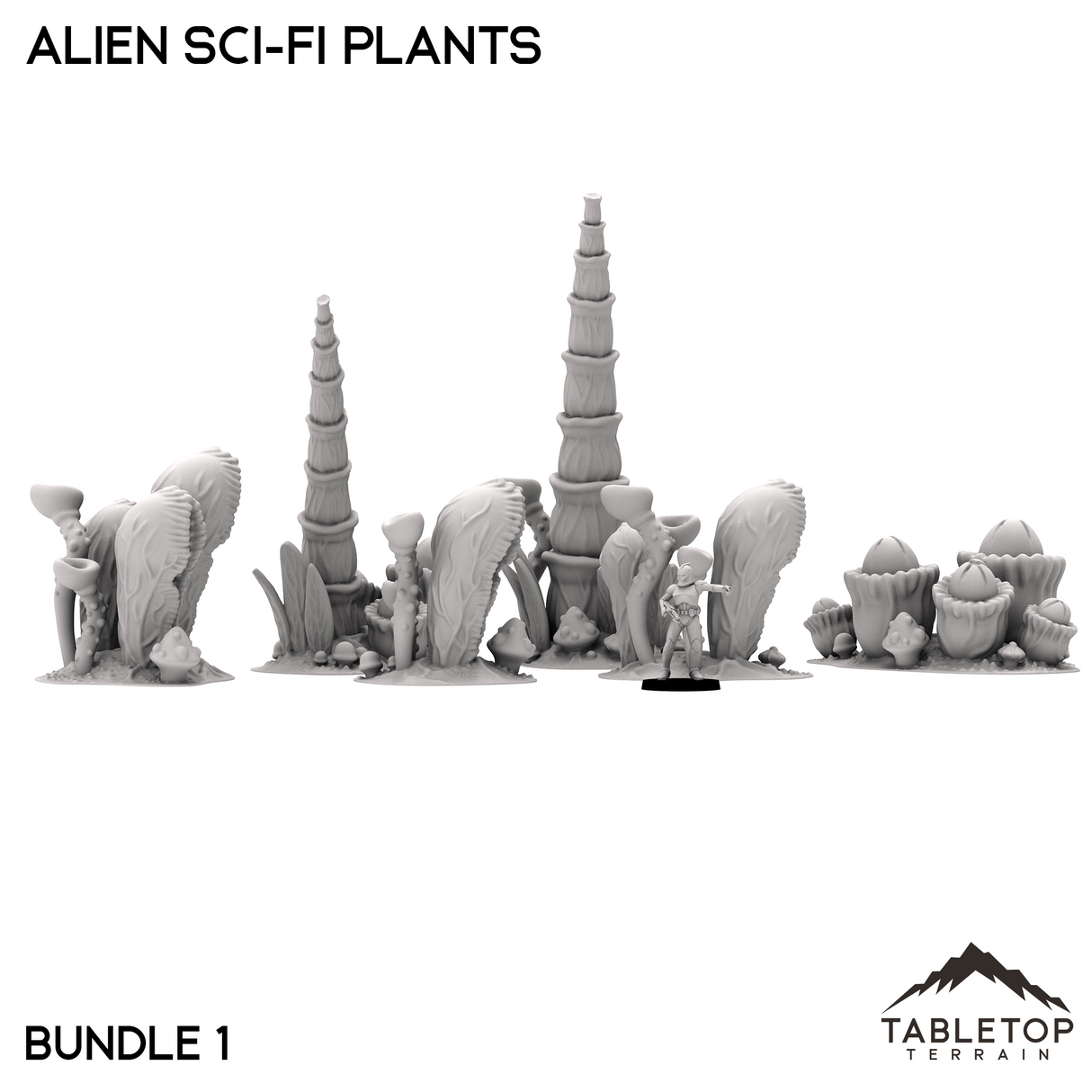 Alien Sci-Fi Plants