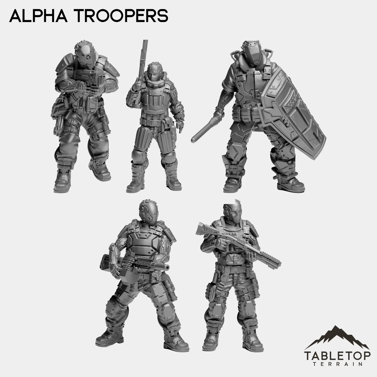 Alpha Troopers Full Gang Bundle 1