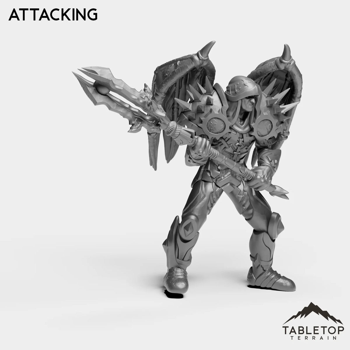 Tabletop Terrain Miniature Demon Dark Knight