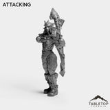 Tabletop Terrain Miniature Night Hunter Female Tier 1