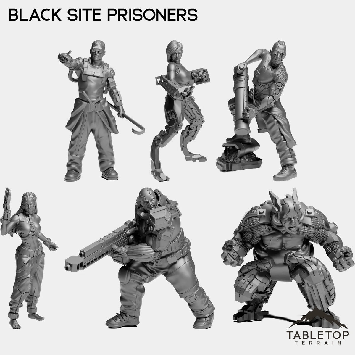 Black Site Prisoners Full Gang Bundle 1