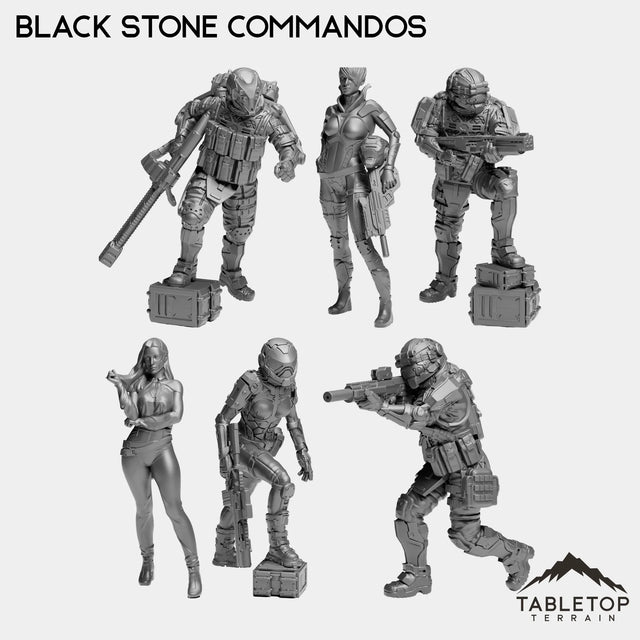 Black Stone Commandos Full Gang Bundle 1
