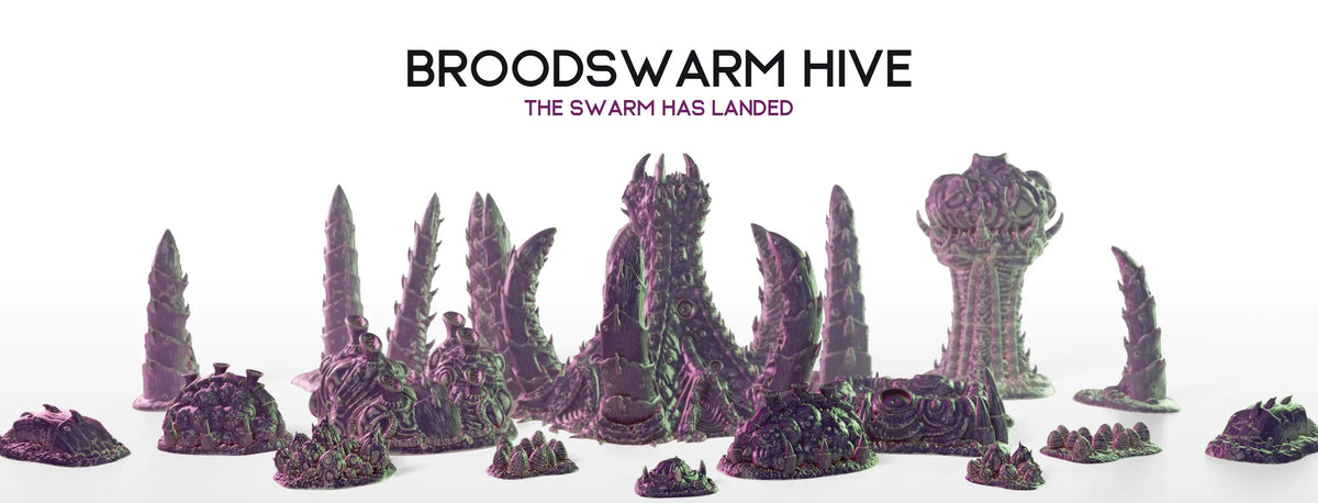 Broodswarm Hive alien hive terrain