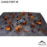 Chaos Fort 11e Foldable Tournament Terrain - NextGen Color Black + Copper