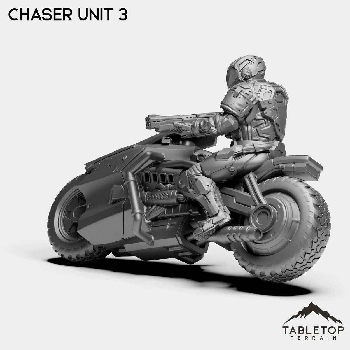 Tabletop Terrain Miniature Chaser Unit