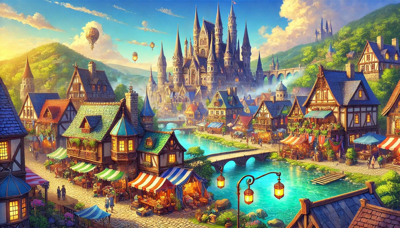 Fantasy Towns | Tabletop Terrain | Enhance Your Game