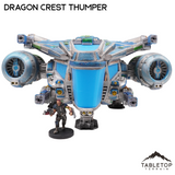 Conjuntos de colinas de mapas HEXTECH Zephyr Badlands - 6 mm