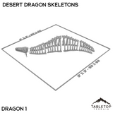 Desert Dragon Skeletons