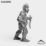 Tabletop Terrain Miniature Troll Tribe Berserker Rogue