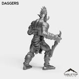 Tabletop Terrain Miniature Troll Tribe Berserker Rogue