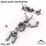 Dead Giant Mammoths - Full Set