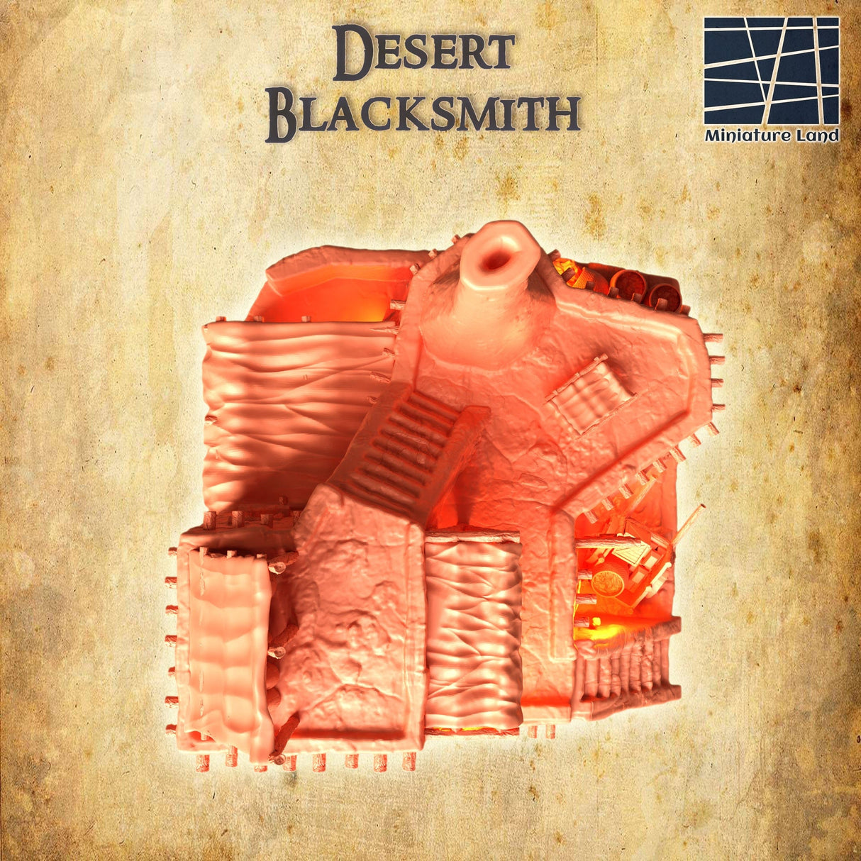 Tabletop Terrain Building Desert Blacksmith