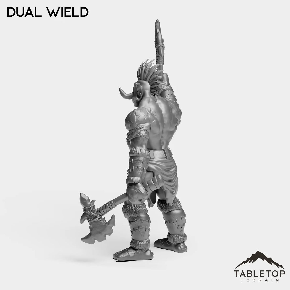 Tabletop Terrain Miniature Troll Tribe Berserker Warrior
