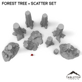 Forest Tree + Scatter Set