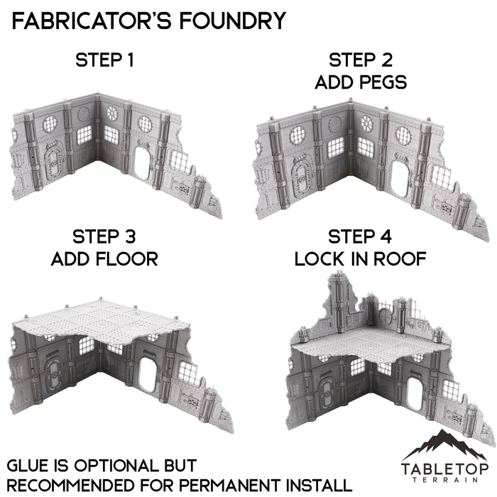Fabricator's Foundry - Pariah Nexus Compatible 10e Table Set