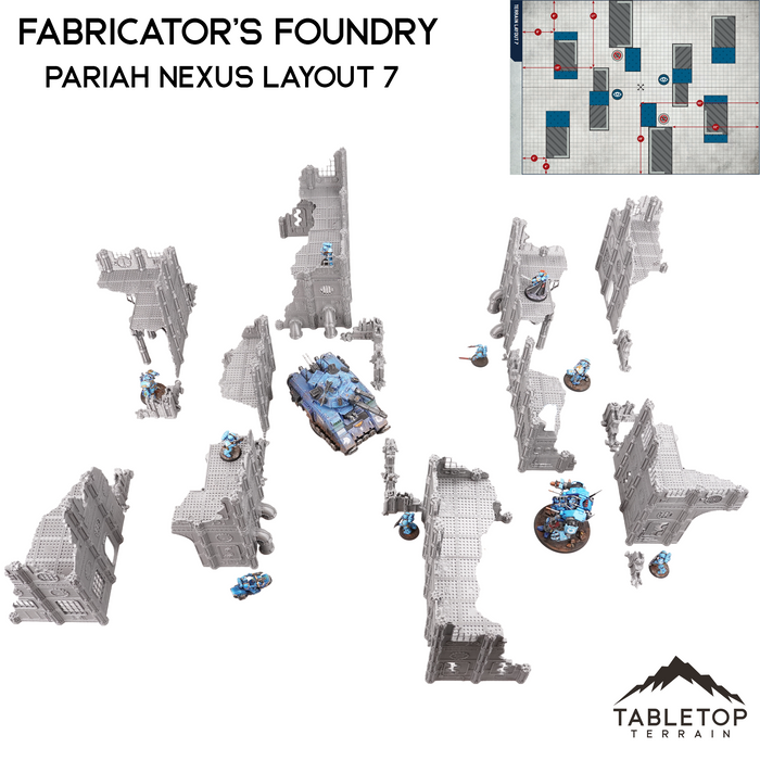 Fabricator's Foundry - Pariah Nexus Compatible 10e Table Set