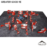 Greater Good 11e Foldable Tournament Terrain - NextGen Color Red + White
