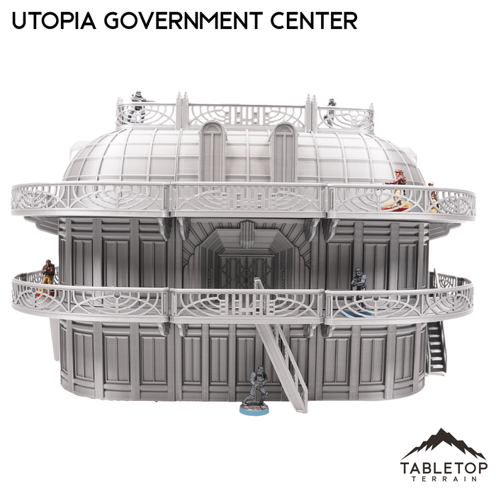 Utopia Government Center Inspired by Theed