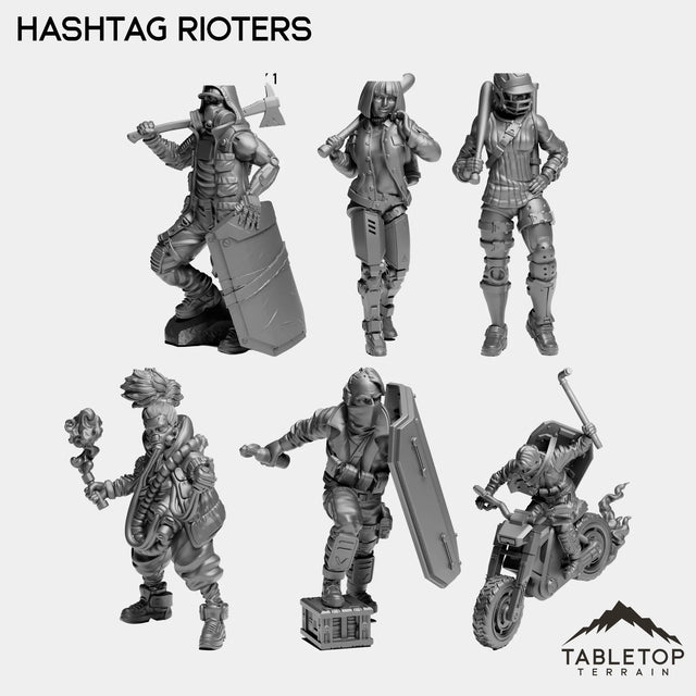 Hashtag Rioters Full Gang Bundle 1