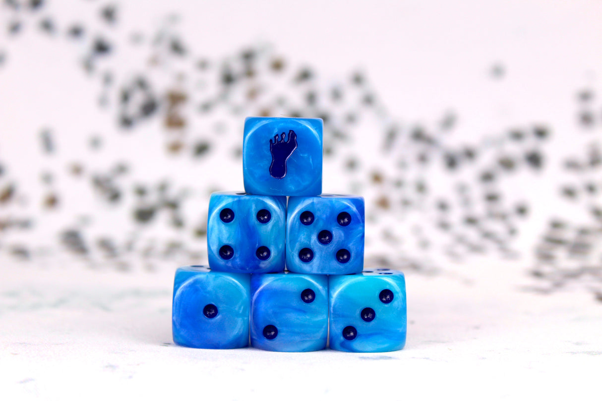 Giant Footprint, Blue Frost, Dice