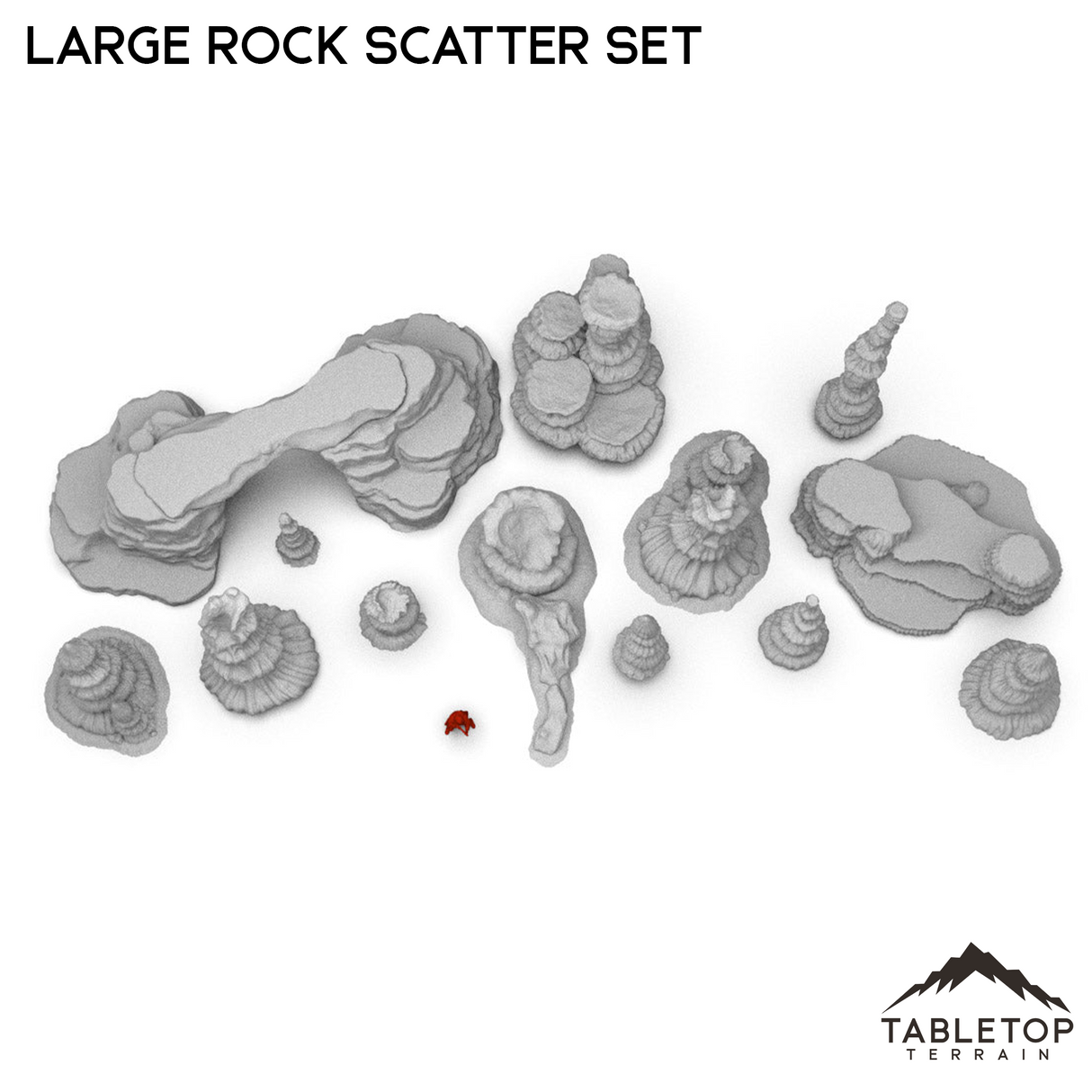 Large Rock Scatter Set