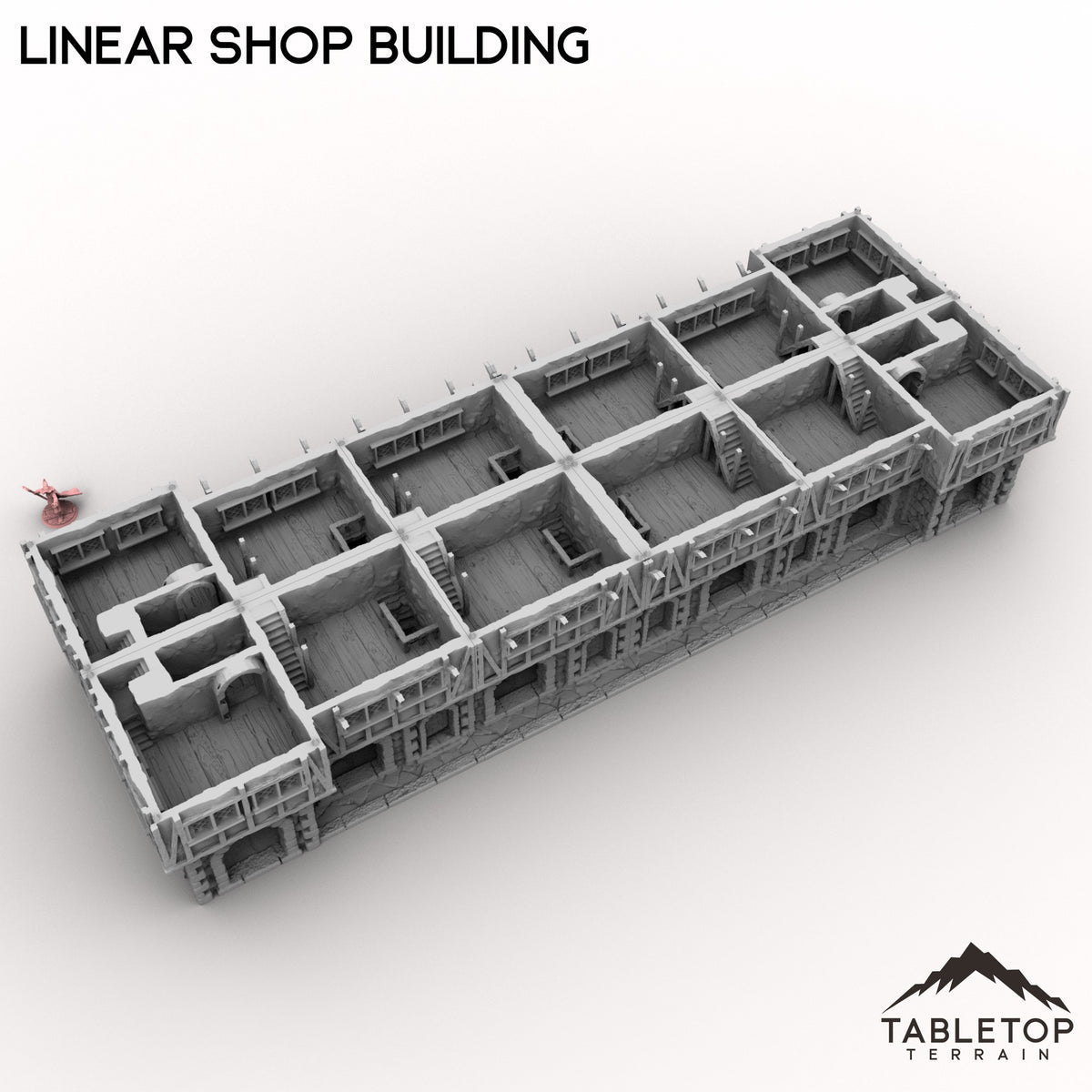 Linear Shop Building