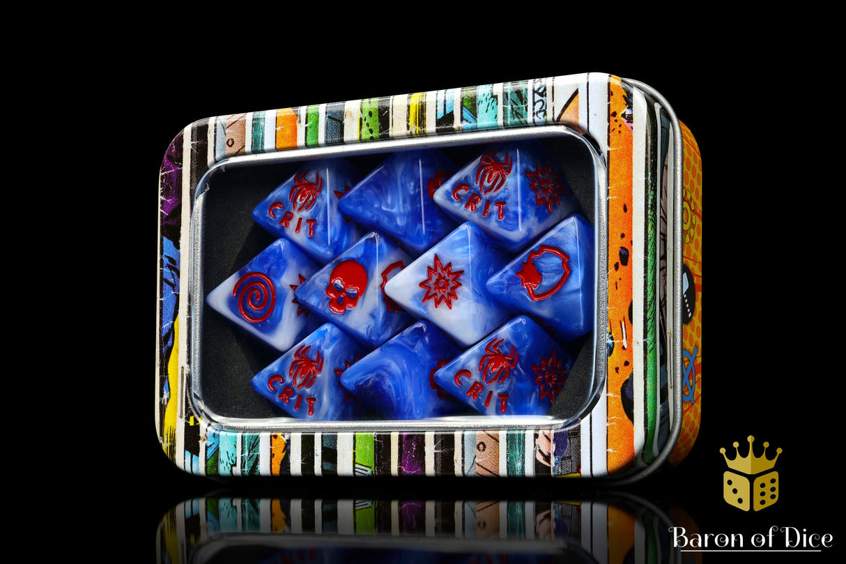 Heroic Spider D8 Dice Set