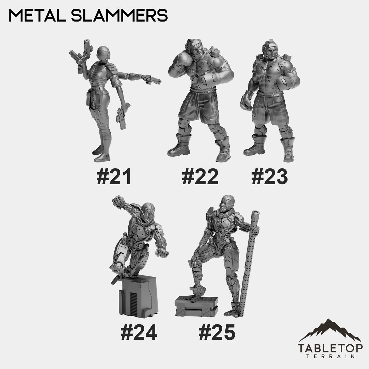 Metal Slammers Full Gang Bundle 3