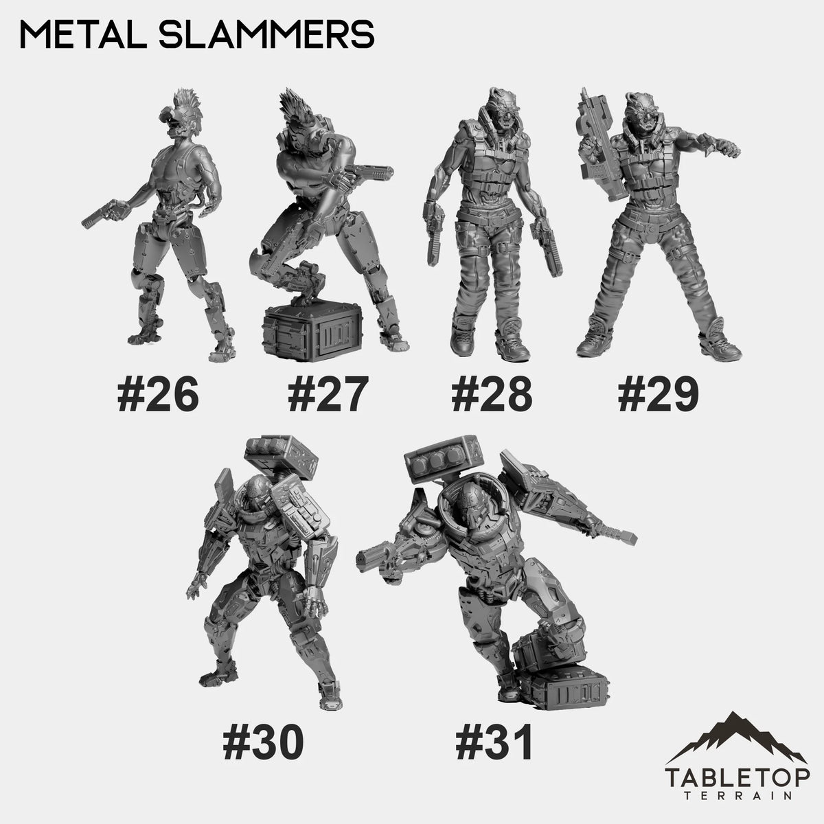 Metal Slammers Full Gang Bundle 4