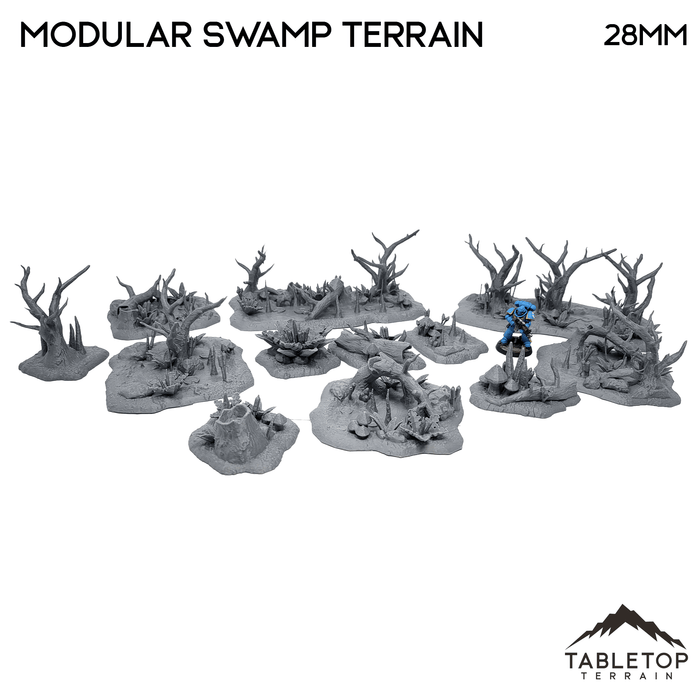 Tabletop Terrain Terrain Modular Swamp Terrain