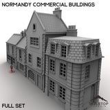 Normandy Commercial Buildings - Full Set