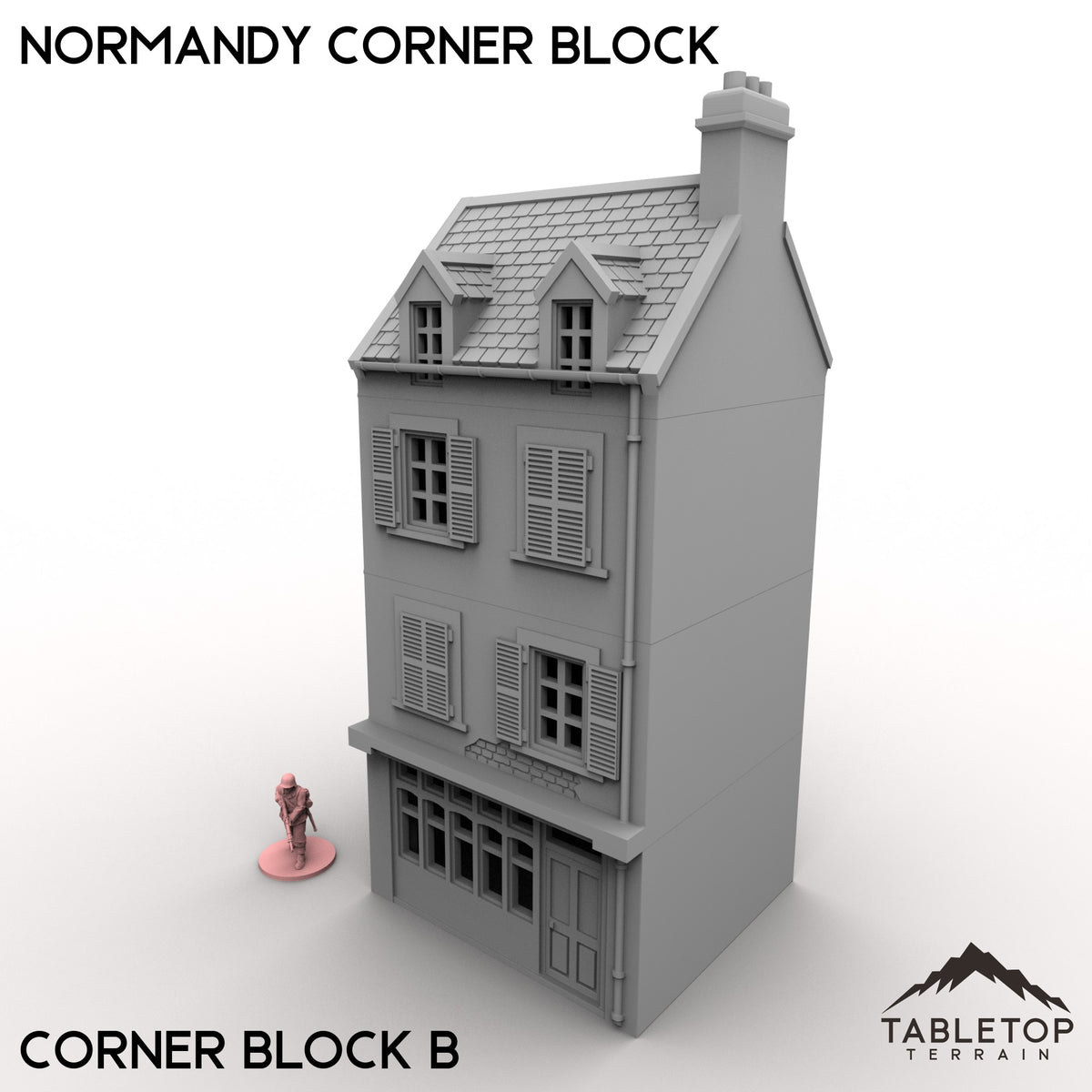 Normandy Corner Block - Corner Block B