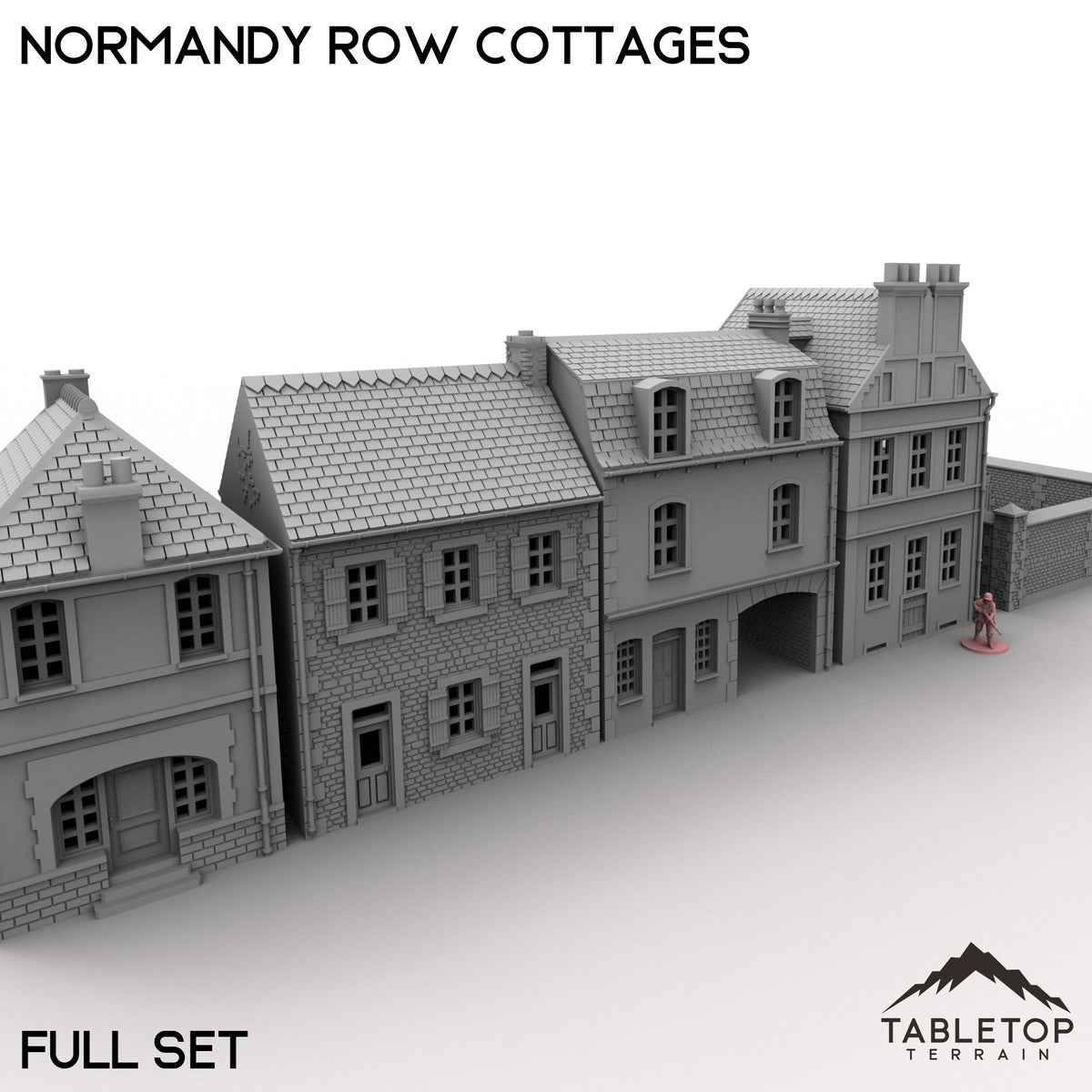Normandy Row Cottages - Full Set