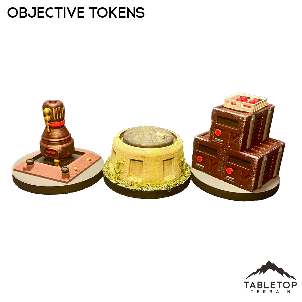 2-Inch Objective Tokens Compatible with Star Wars Legion