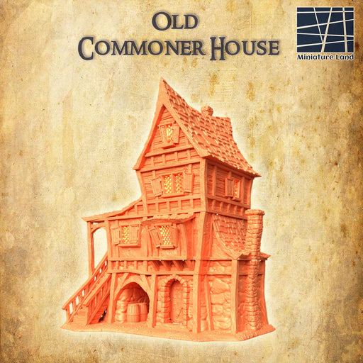 Tabletop Terrain Building Old Commoner House