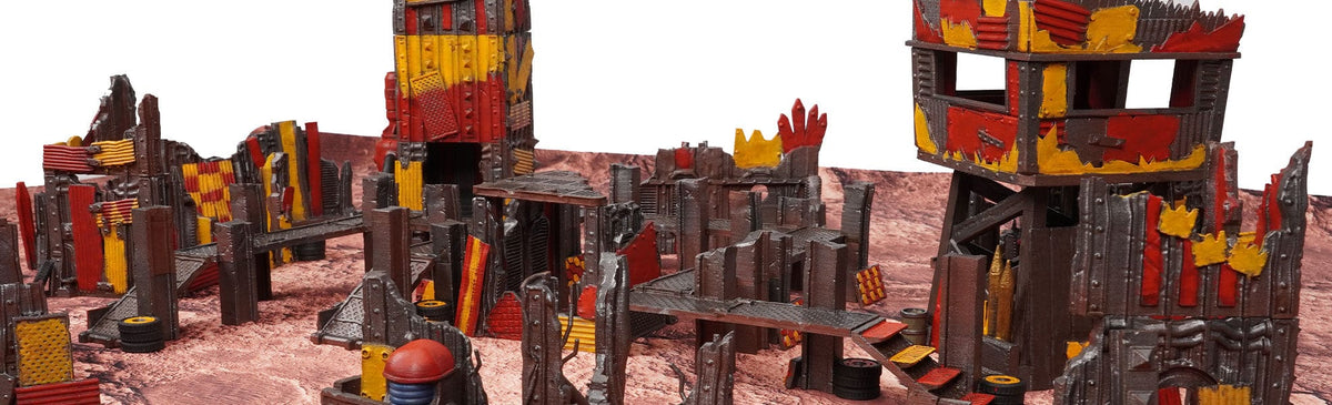 Da Wataa Tank | Warpzel-1A | Ork Terrain Scenery for Da Wataa Tank | Warpzel-1A | Ork Terrain Scenery for