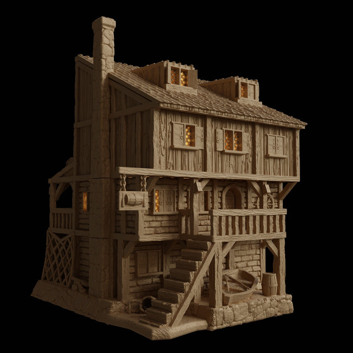 Tabletop Terrain Building Port Tavern