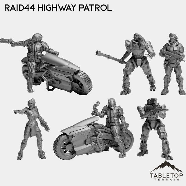 Raid44 Highway Patrol Full Gang Bundle 1