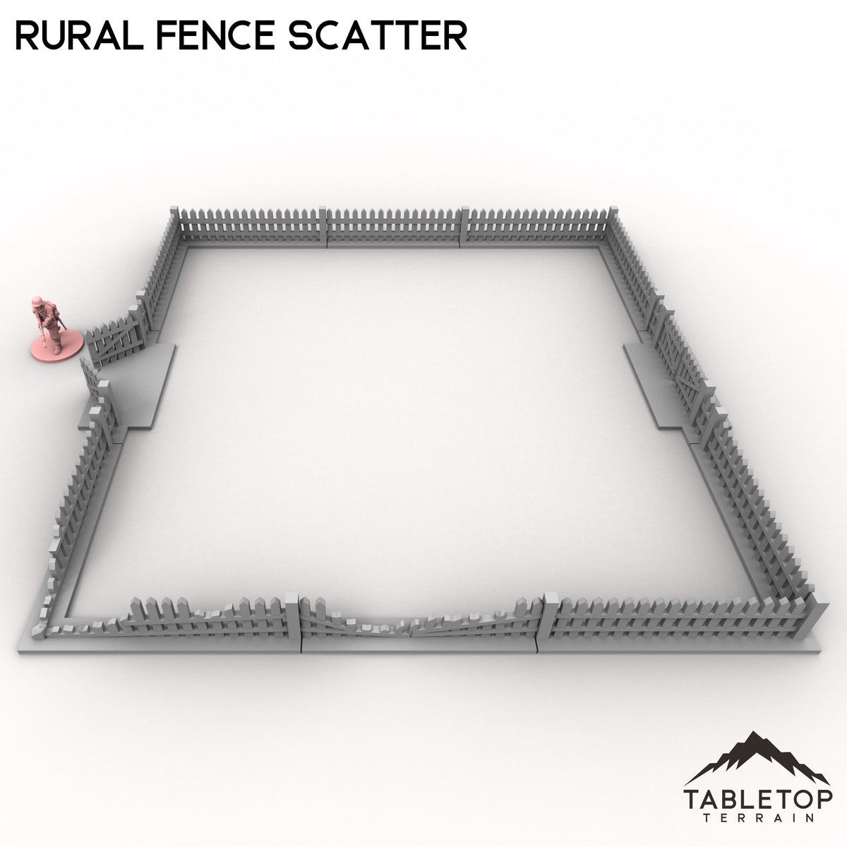 Rural Fence Scatter