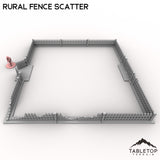 Rural Fence Scatter