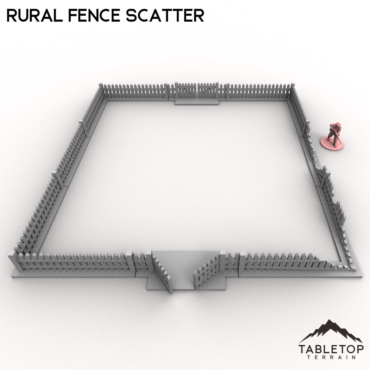 Rural Fence Scatter