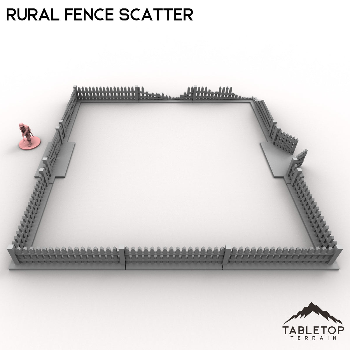 Rural Fence Scatter