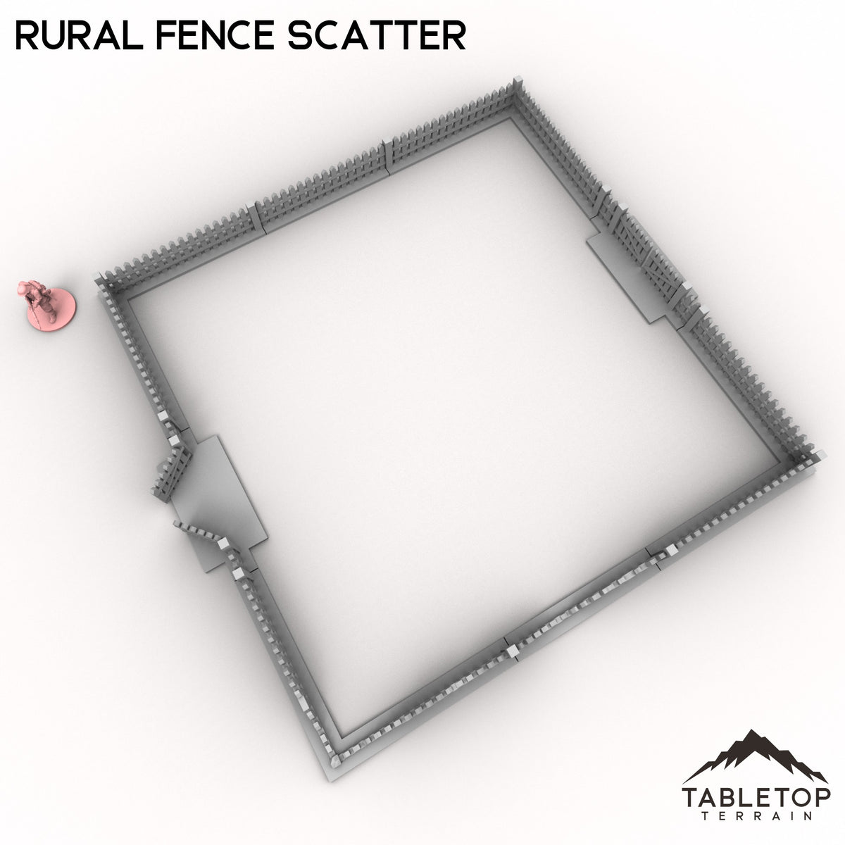 Rural Fence Scatter