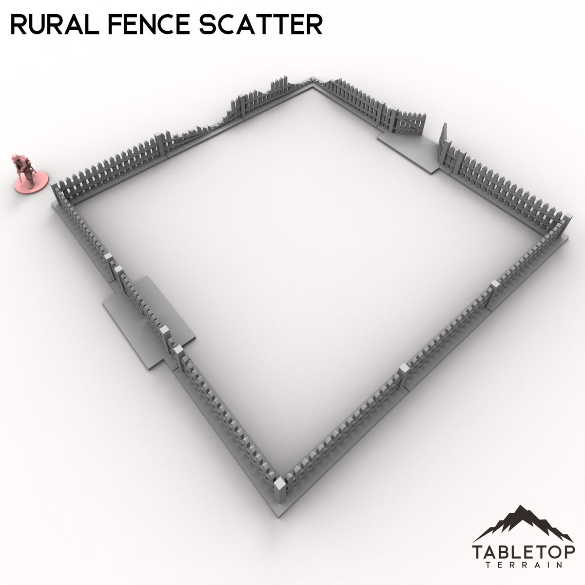Rural Fence Scatter