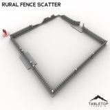 Rural Fence Scatter