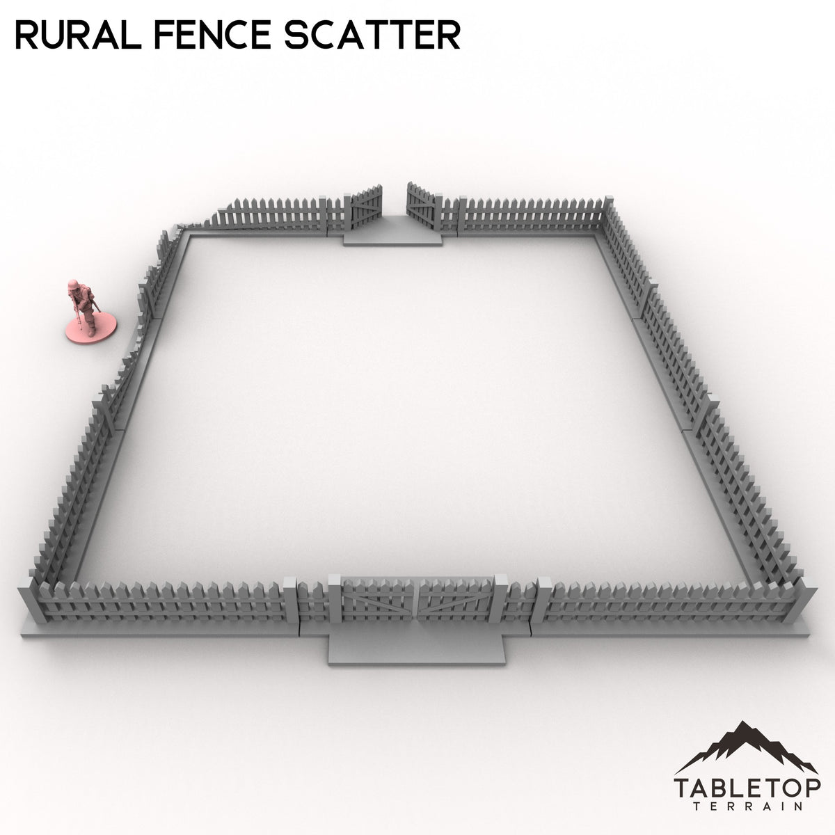 Rural Fence Scatter
