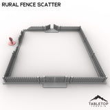 Rural Fence Scatter