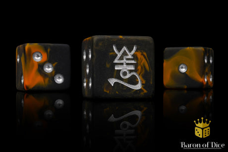 Dark Ones 16mm Dice