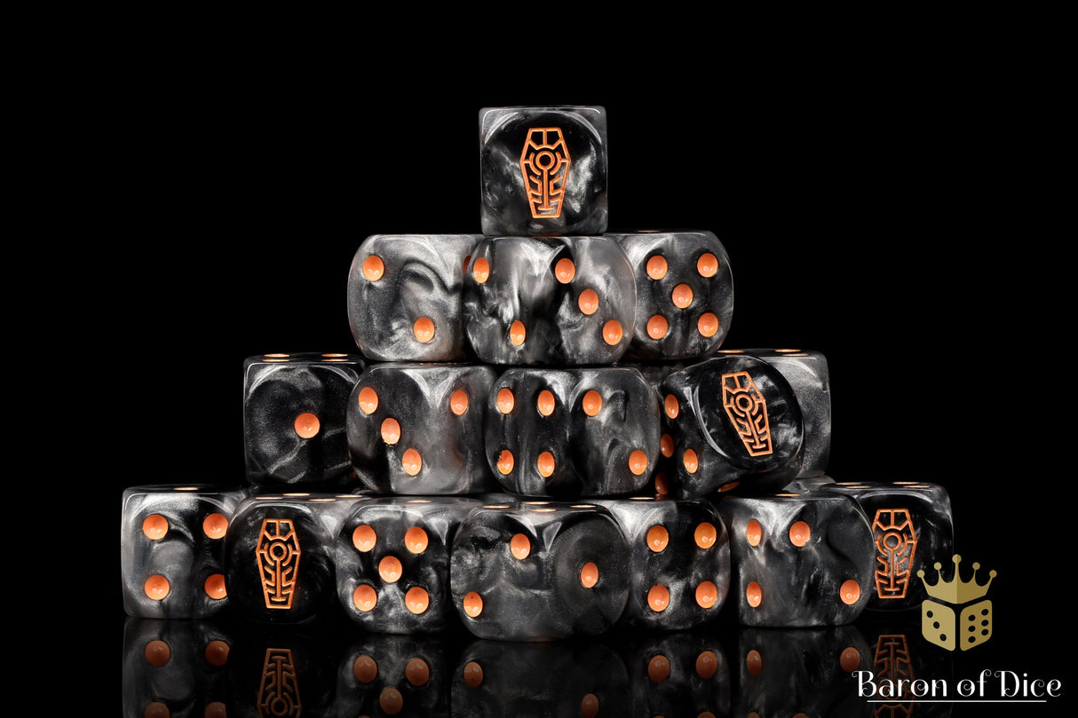 Day of the Dead, Orange Coffin Dice