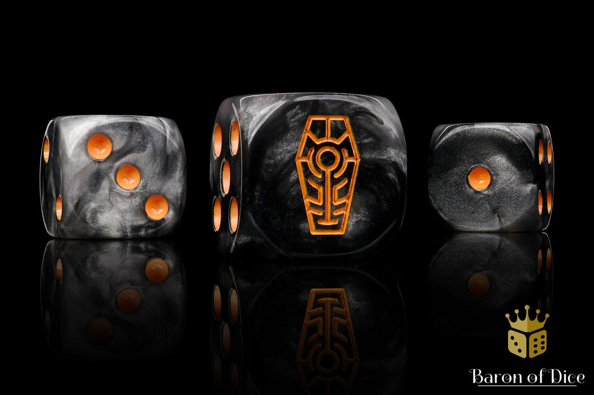 Day of the Dead, Orange Coffin Dice